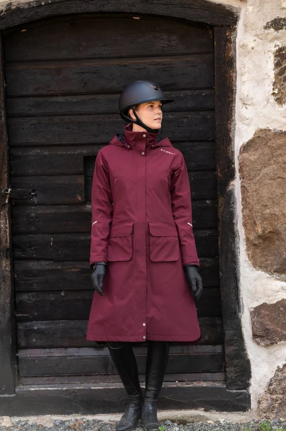 Stierna Nova Rain Coat - Merlot