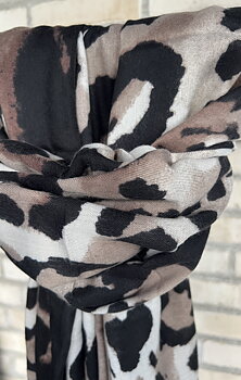 Cosy House Sjal Leo Beige