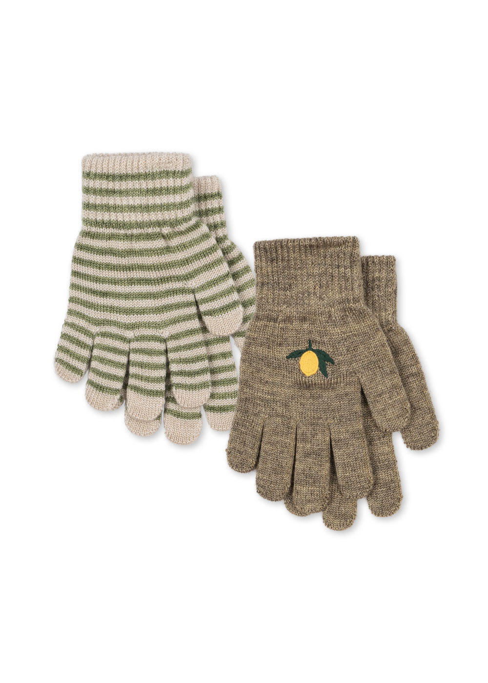 2 PACK FILLA GLOVES LEMON/STRIPE