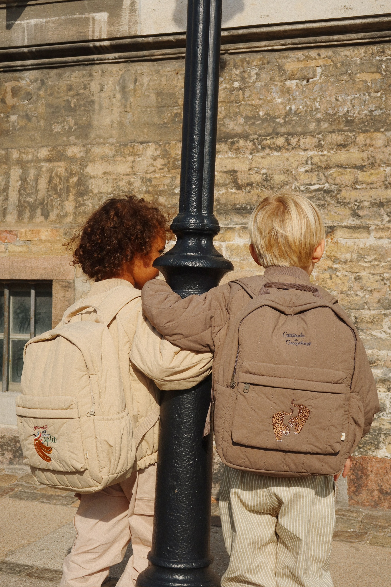 JUNO QUILTED BACKPACK MIDI WALNUT - 10