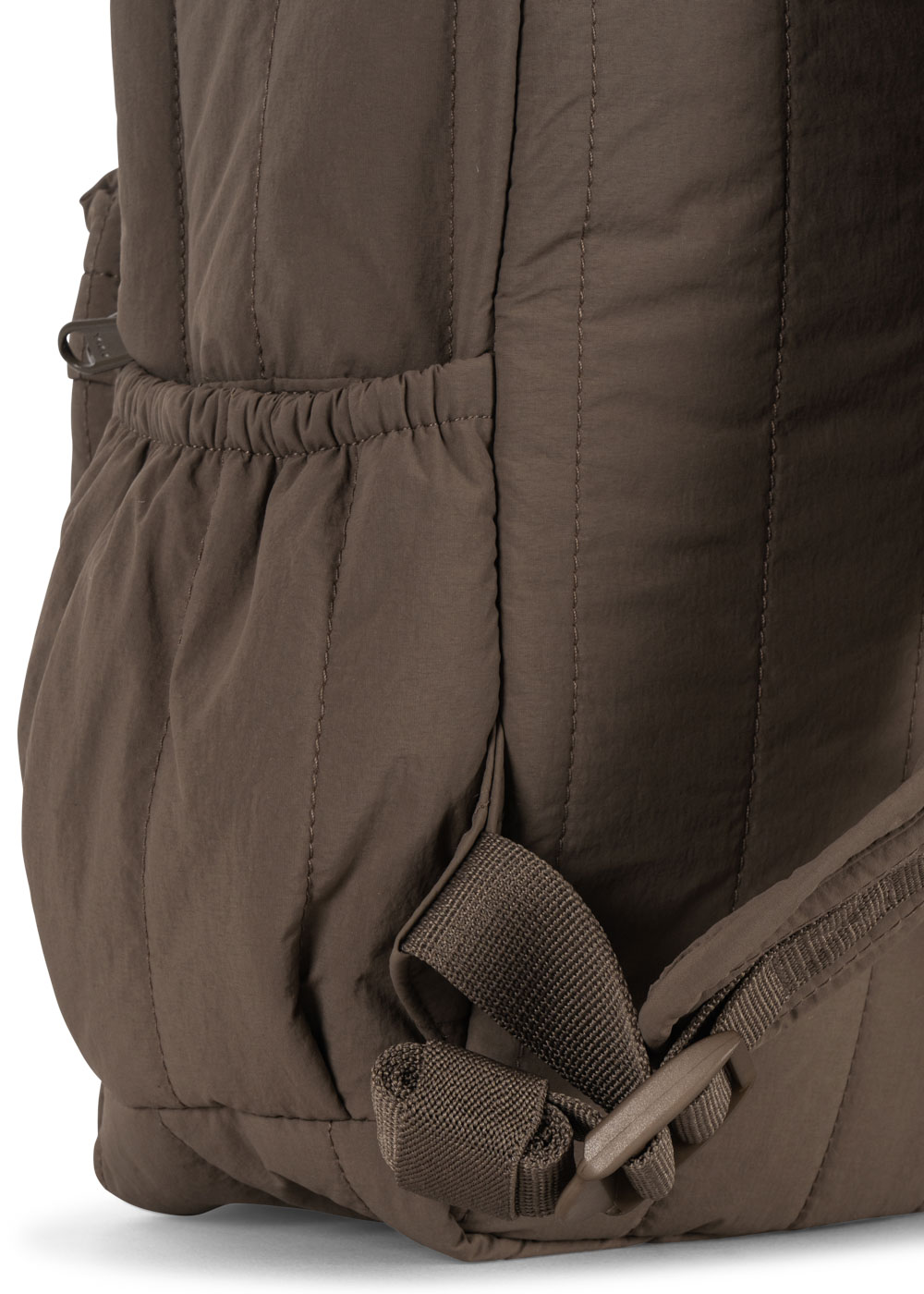 JUNO QUILTED BACKPACK MIDI WALNUT - 5
