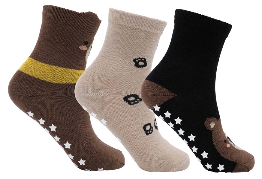 3-Pack Barnstrumpor Björnar