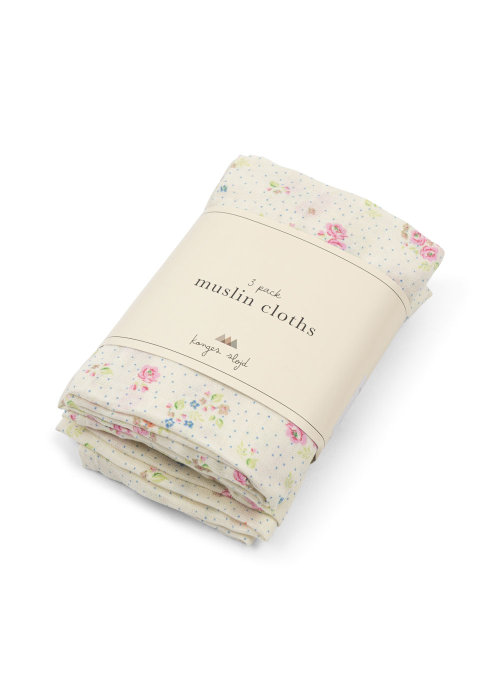 3 PACK MUSLIN CLOTH GOTS	NONOKA