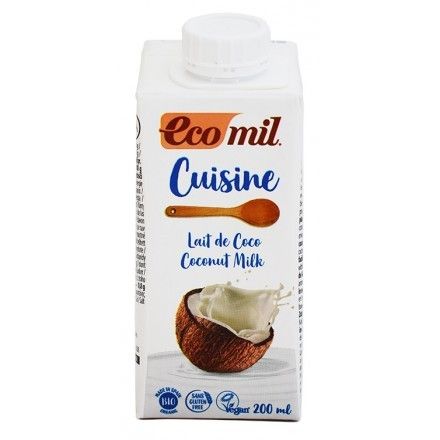 vegansk ekologisk kokosgrädde 200ml ecomil