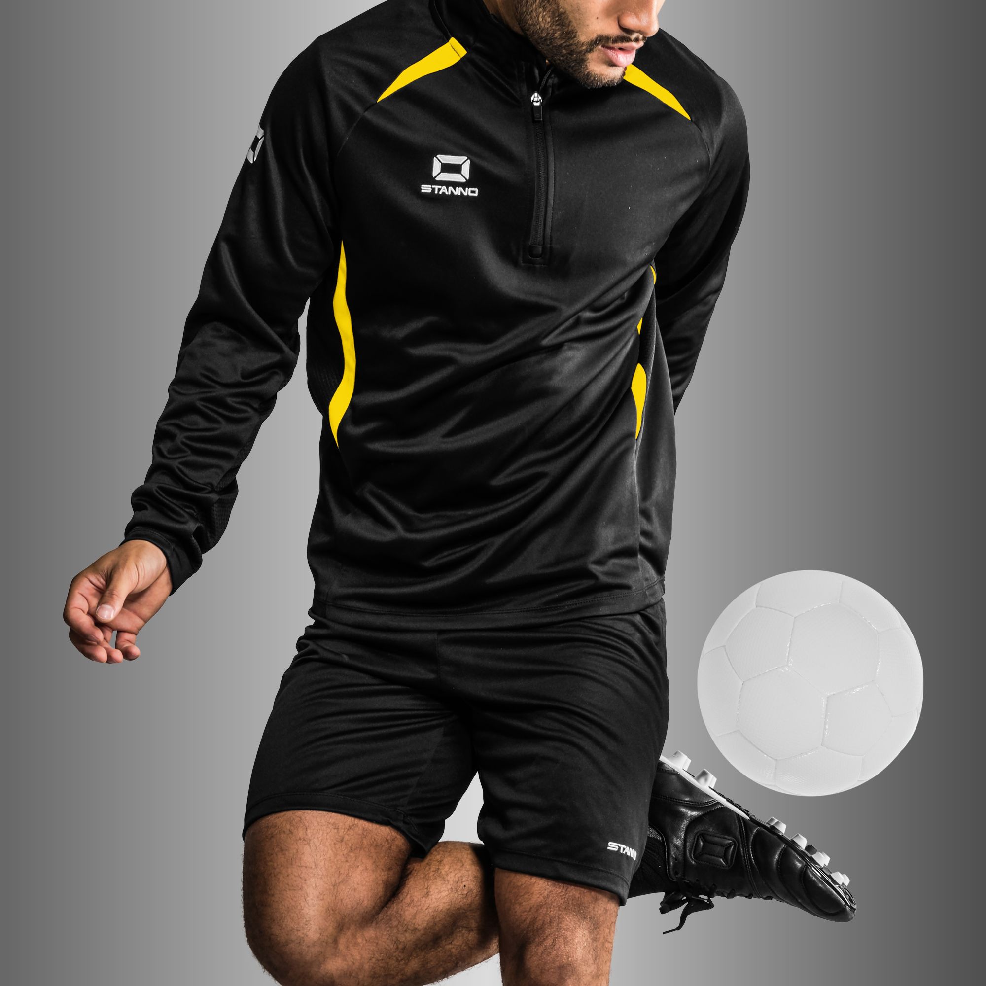 Stadio Quarter Zip Top, Unisex & Junior - 5