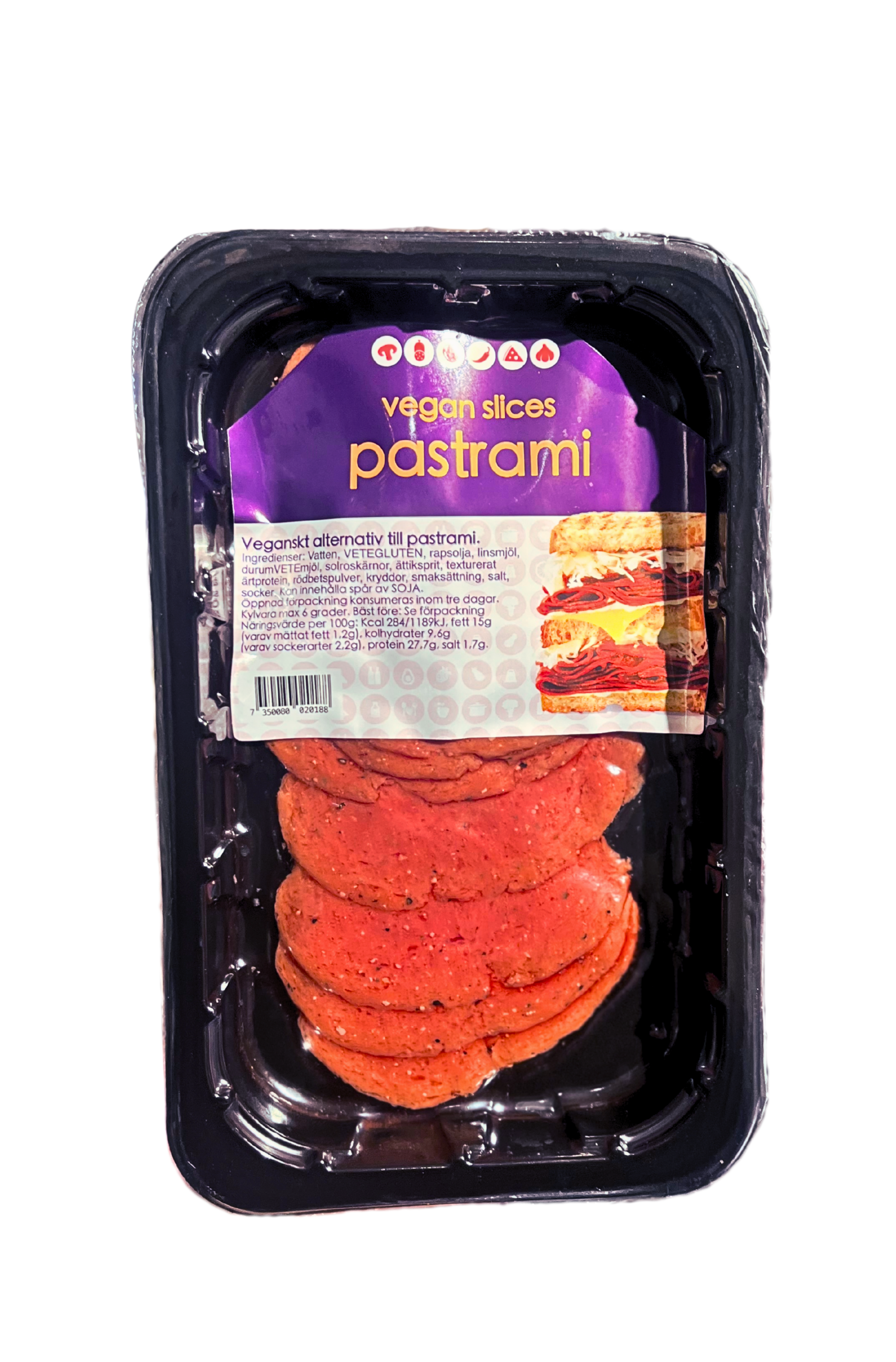 Vegansk pastrami 120g goodstore