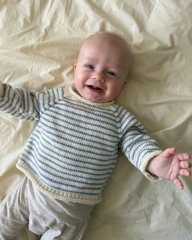 PetiteKnit Frankie Sweater Baby (23 m st 3,5)