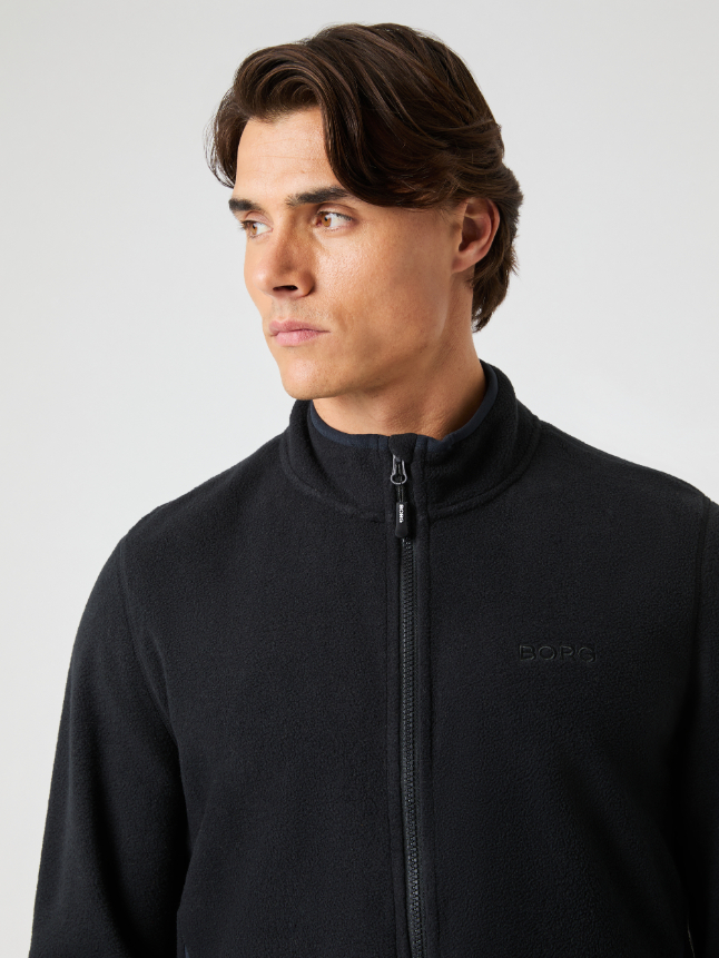 Björn Borg - Full Zip Fleece - Black - 3