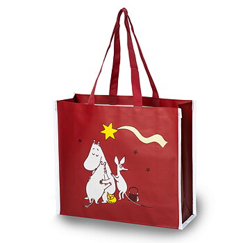 Mumin Shoppingkasse - 41x35 cm - Komet  (med reflexer på sidan)