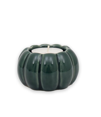 Pumpa ljuslykta petrol 7,8 cm keramik
