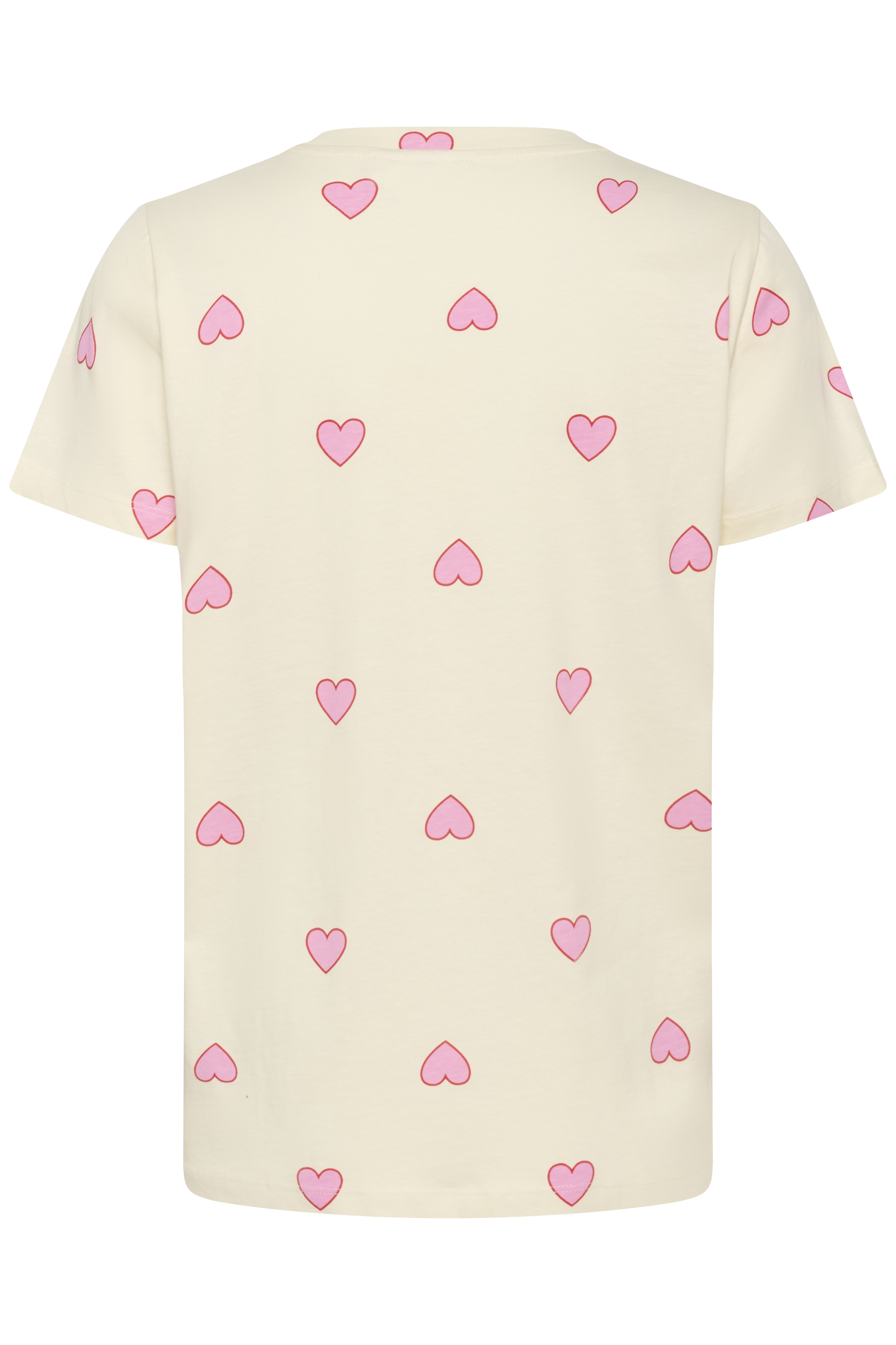 PixilinaSZ T-Shirt Off White Bonbon Big Hearts - 2