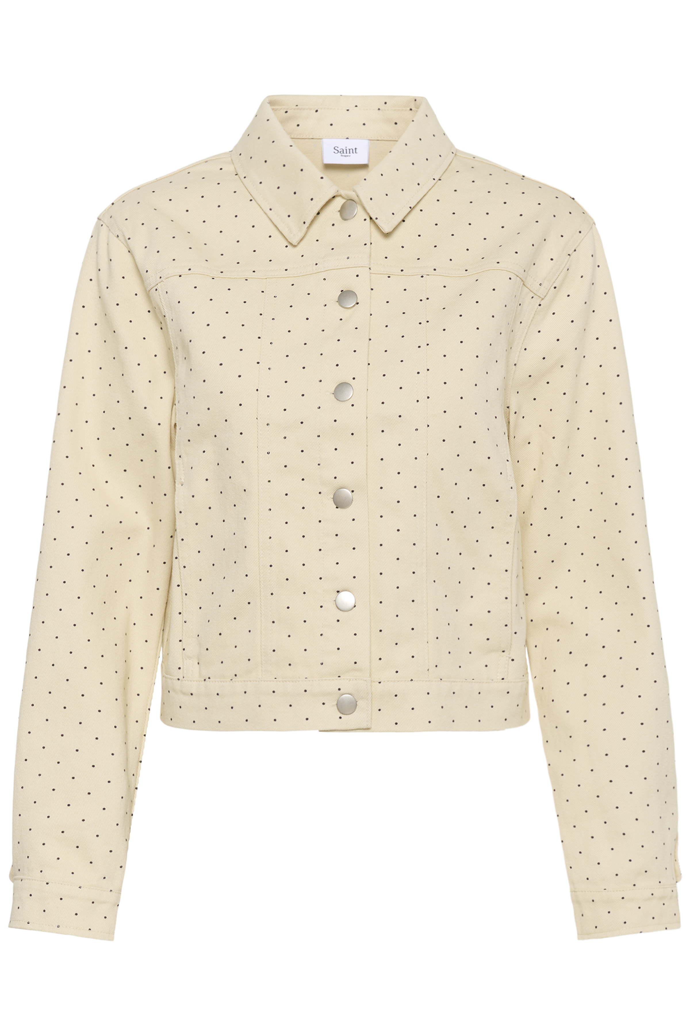 PatriciaSZ Jacket Turtledove Black Tiny Dots