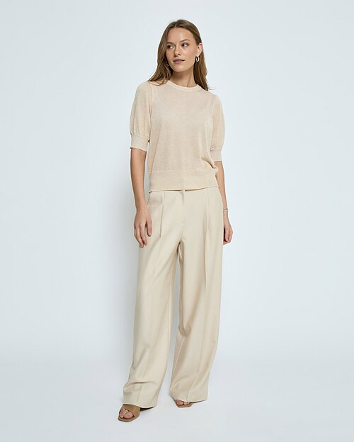 Topp Liva beige glittrig - 5