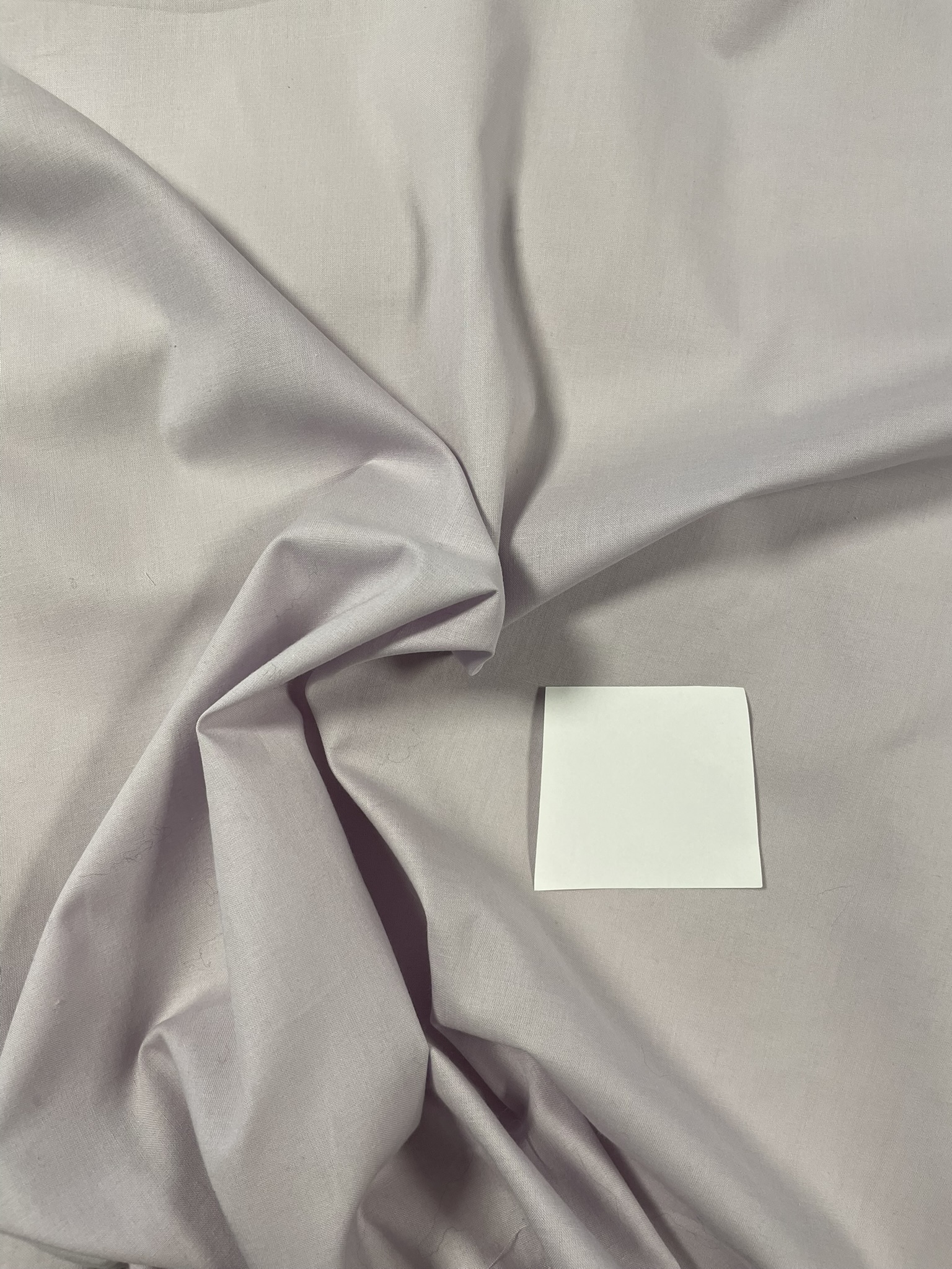 Vintage Bomulls Poplin Ljus grålila