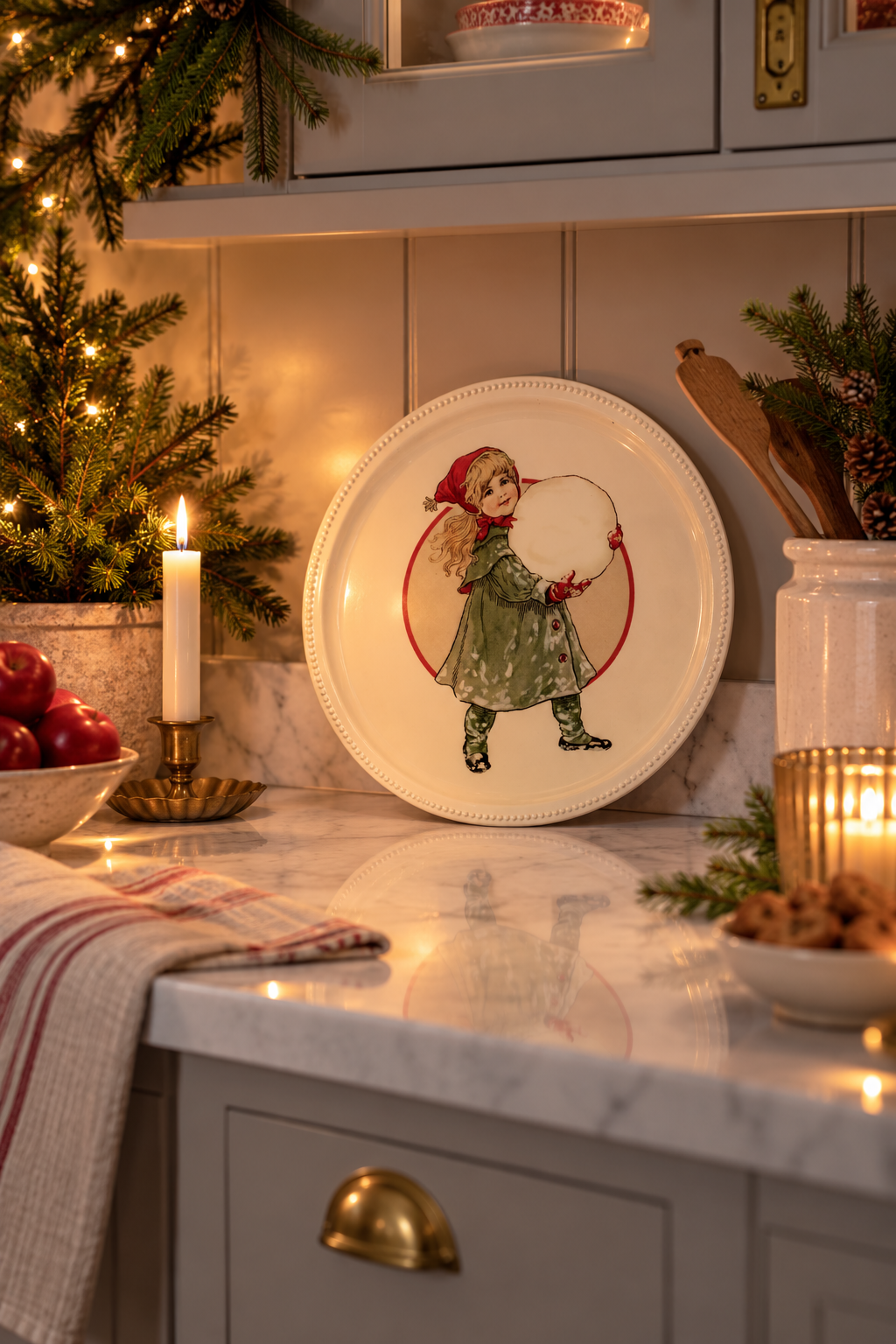 Tray - Jenny Nyström - Round - Ø 31 cm