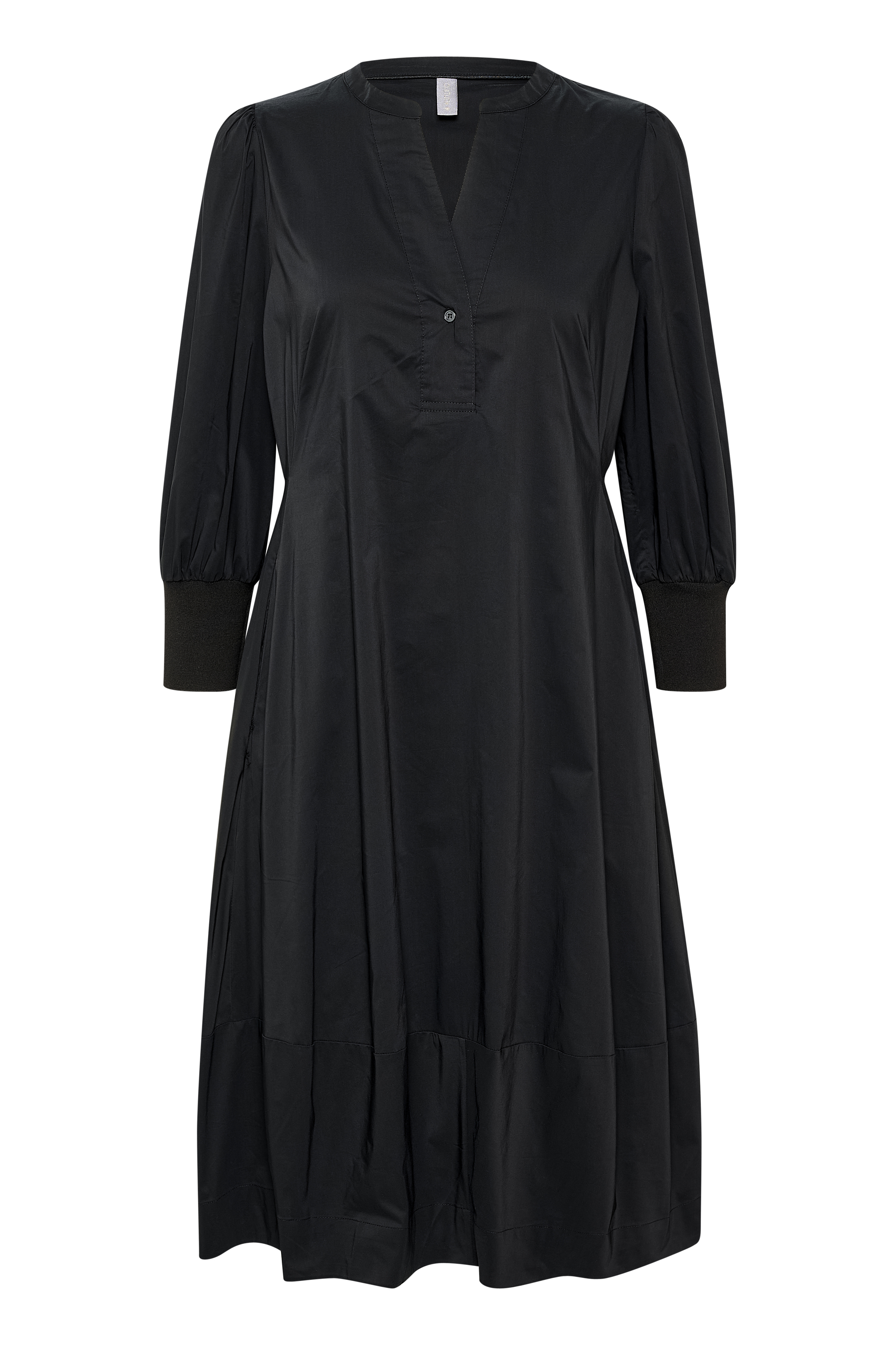 CUantoinett 3/4 Sleeve Dress Black