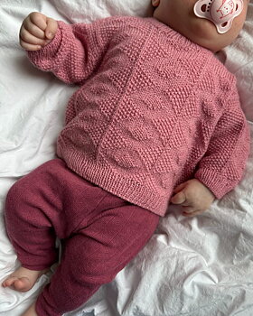PetiteKnit Esther Sweater Baby (28 m st 3)