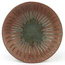 Kyllikki Salmenhaara (Arabia 1950s) Unique Brown Bowl 14 cm