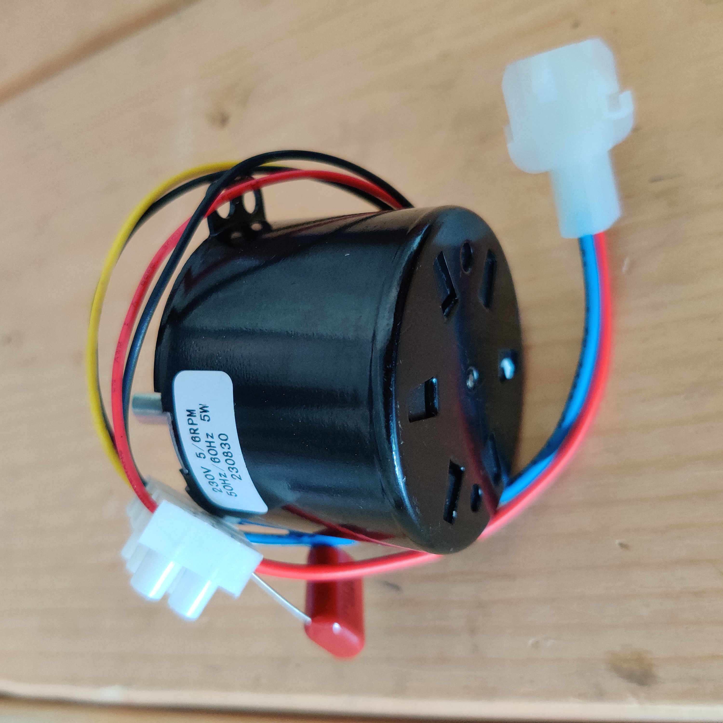 Matarmotor 5rpm komplett, Lilla Frö, nya modellen - 3