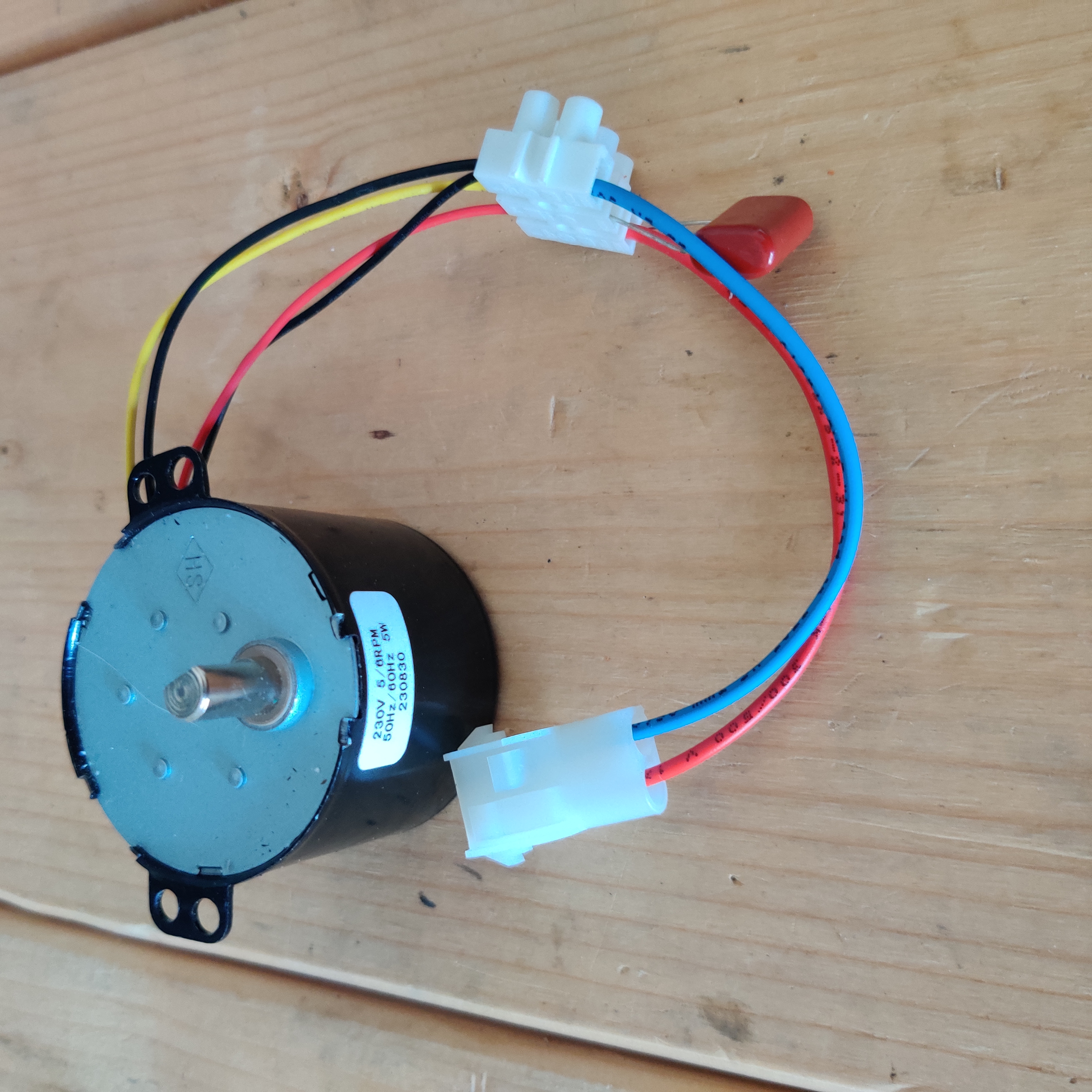 Matarmotor 5rpm komplett, Lilla Frö, nya modellen