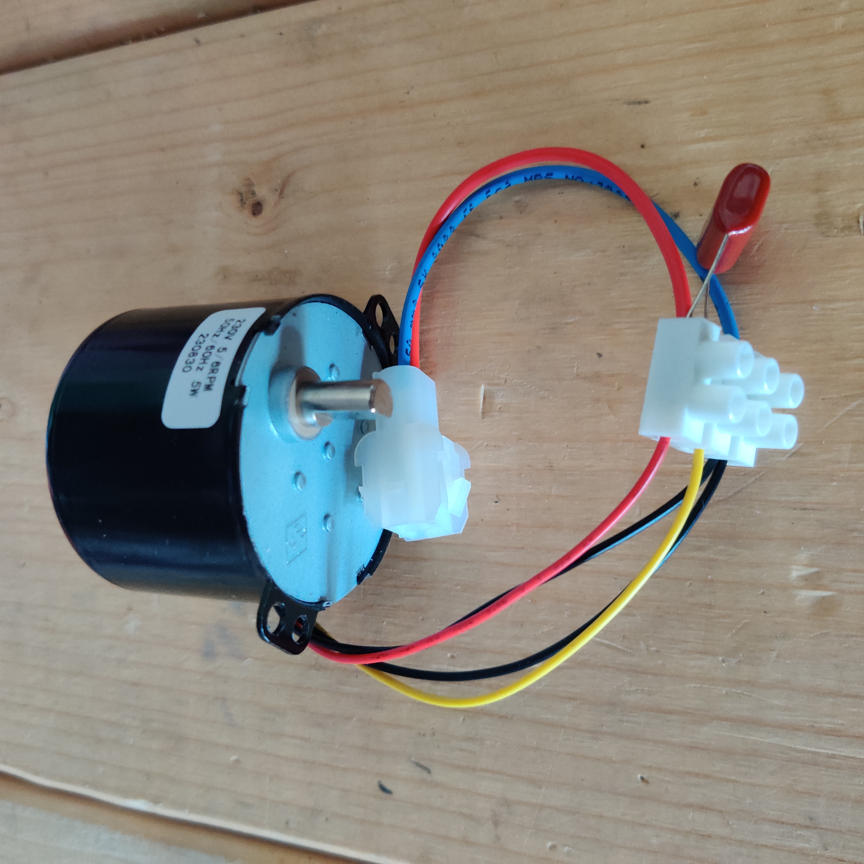 Matarmotor 5rpm komplett, Lilla Frö, nya modellen - 2