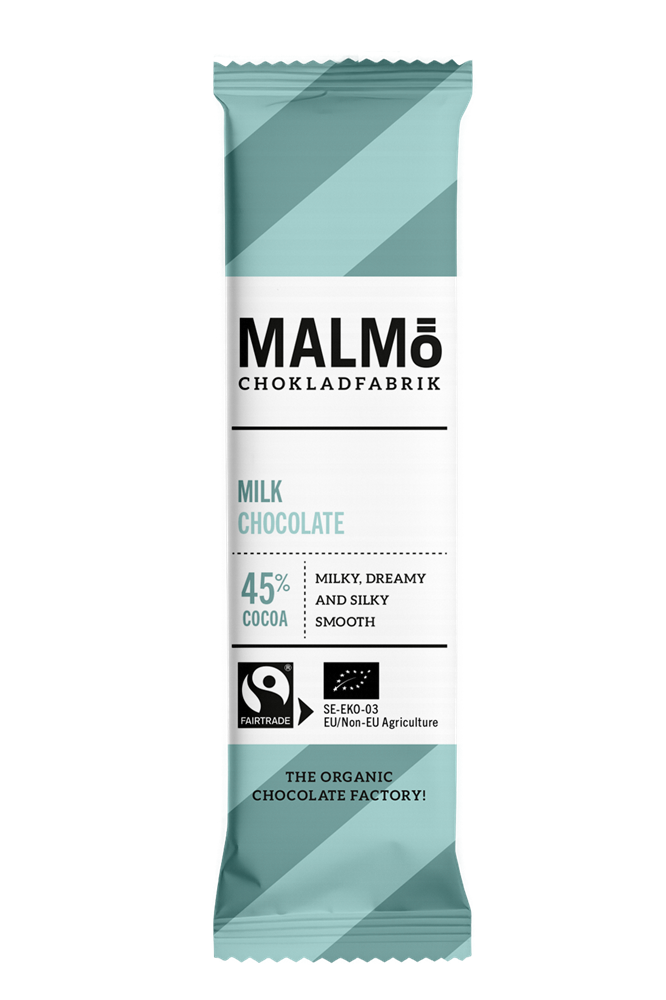 Malmö Chokladfabrik : Chokladbar Milk Chocolate 45% 