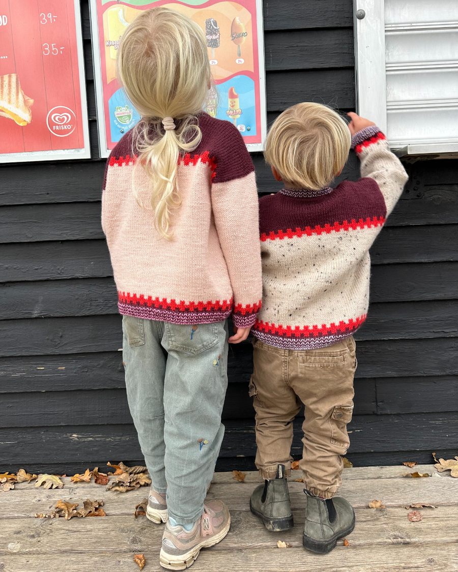 PetiteKnit Cross Sweater Junior (20 m st 4) - 7