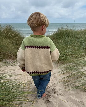PetiteKnit Cross Sweater Junior (20 m st 4)