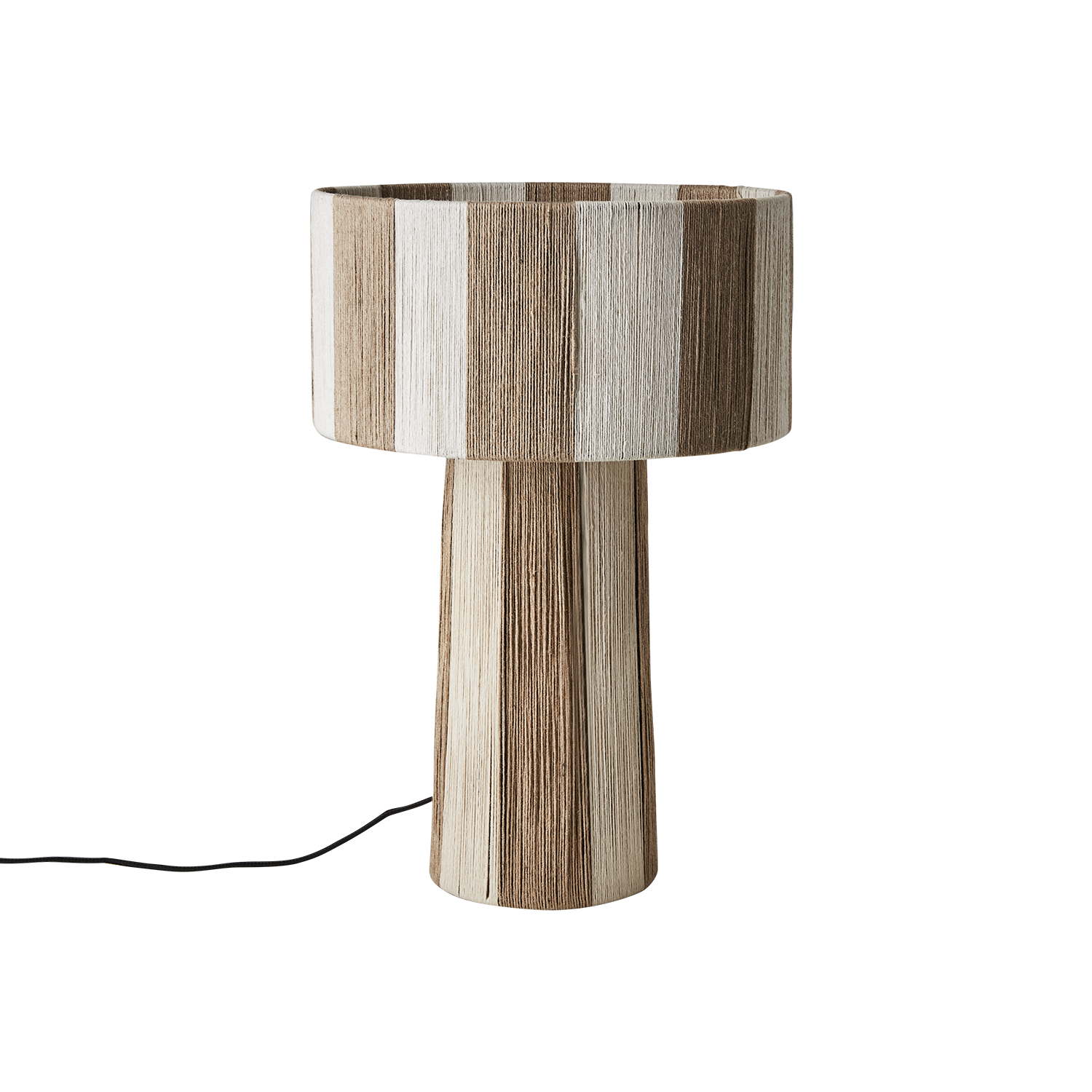 Jullan, bordslampa i jute från Affari of Sweden