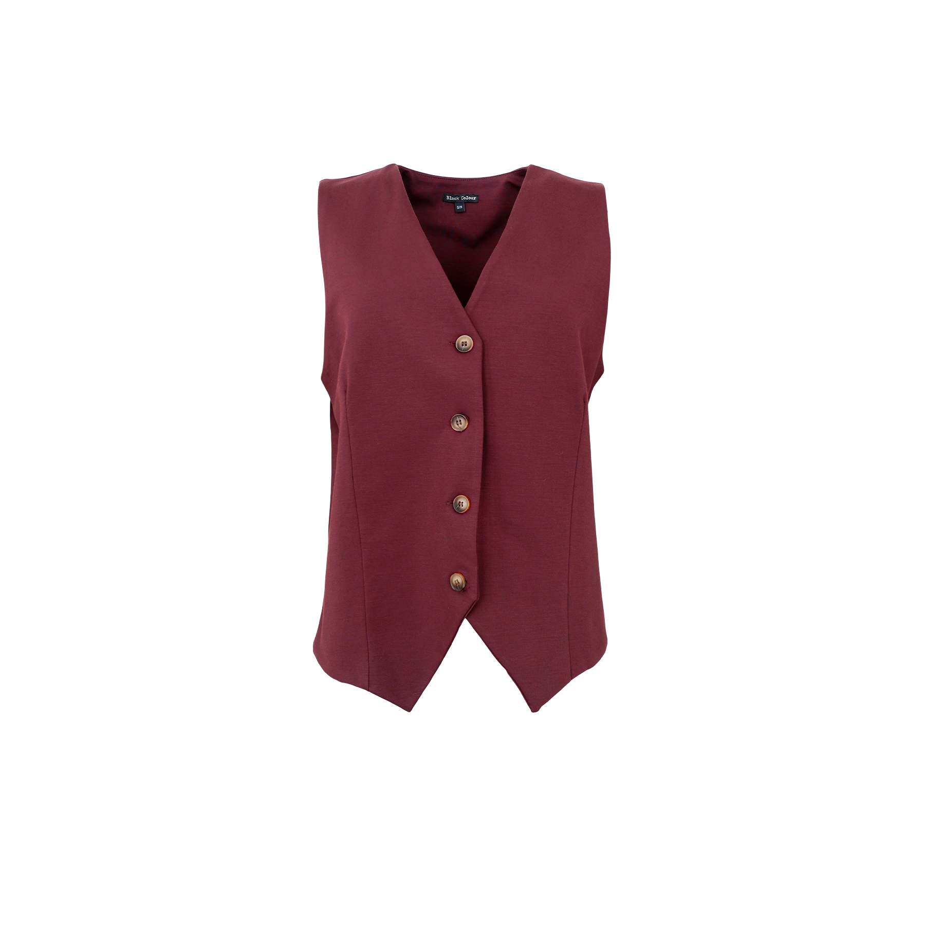 BCDAVI casual vest Plum