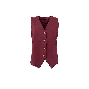 BCDAVI casual vest Plum
