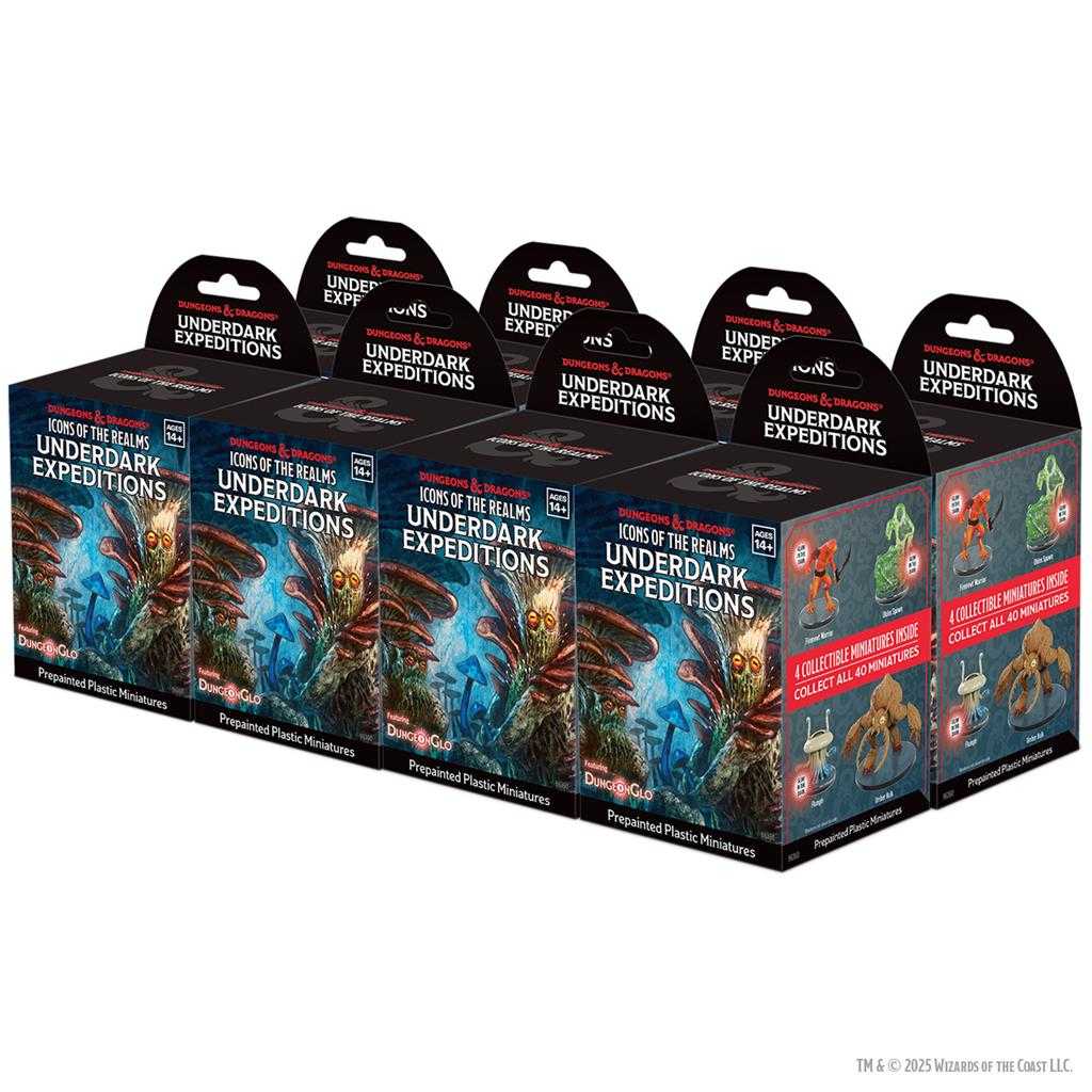 Icons of the Realms: Underdark Expeditions Booster Brick (8)