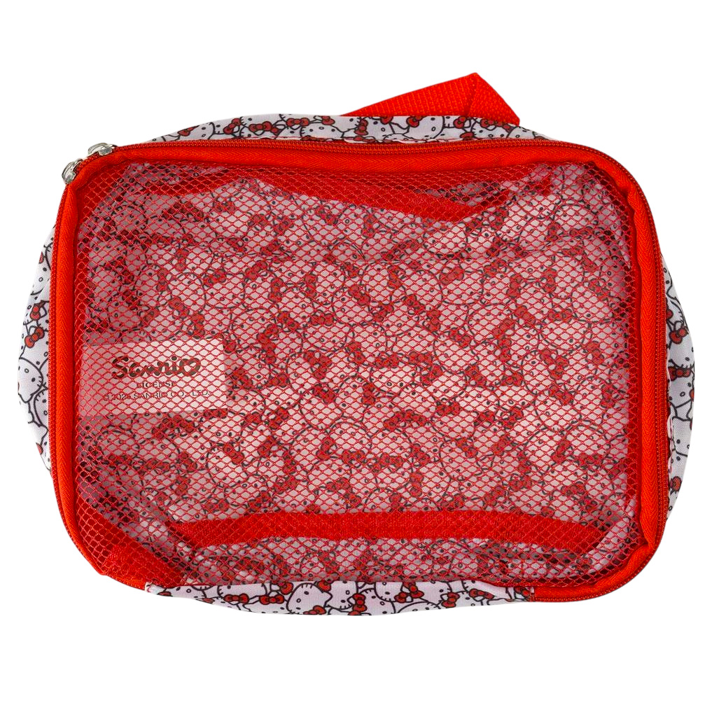 Hello Kitty Reseset med Sminkfodral -  3 delar - 3