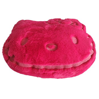 Hello Kitty 3D Plysch Kudde 40 cm - Rosa