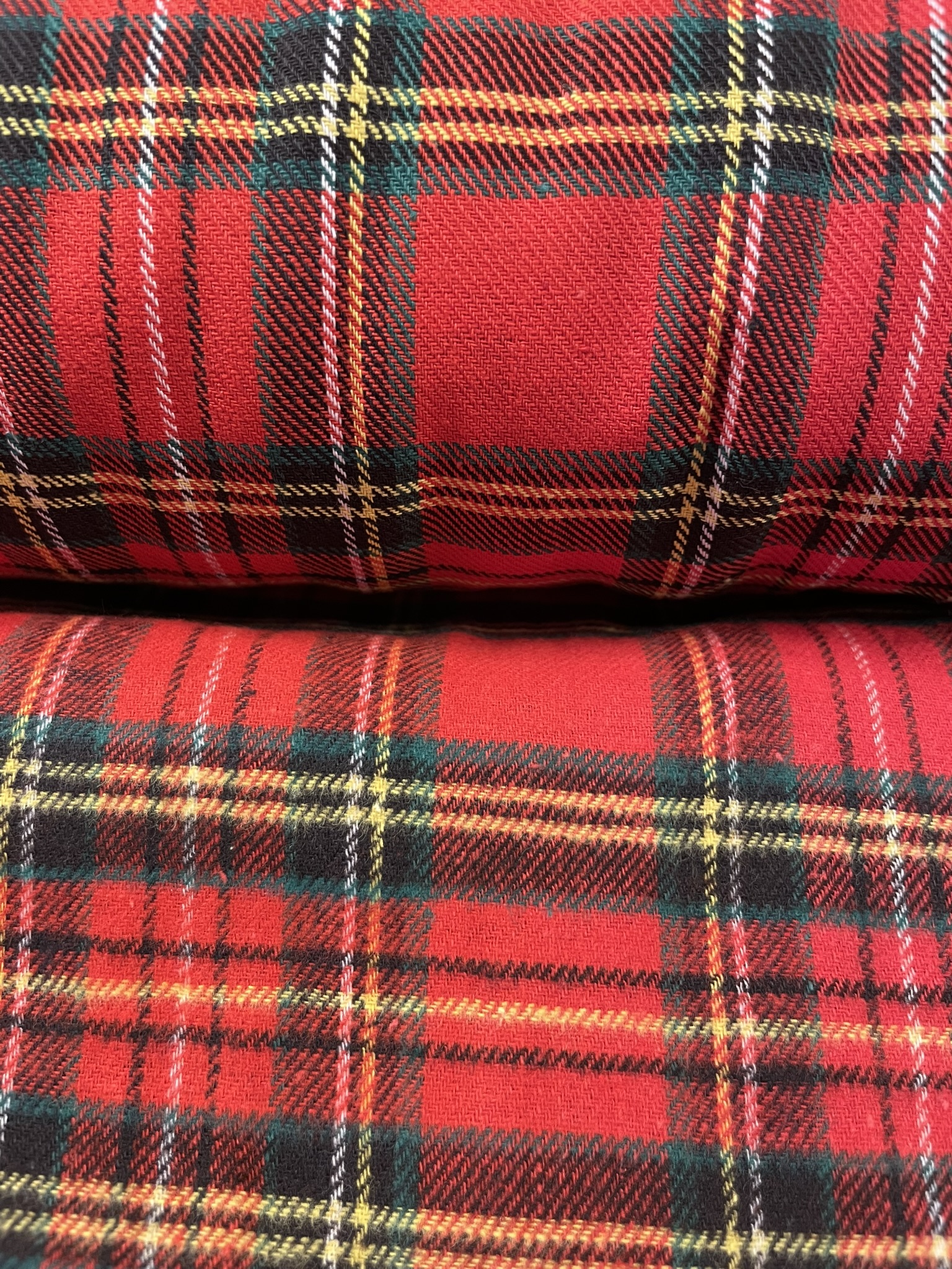 Vintage Flanell Rödrutig - 2