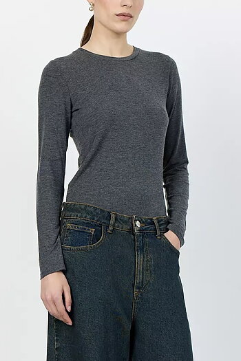 Levéte Room - Josephine 1 Top Dark Grey