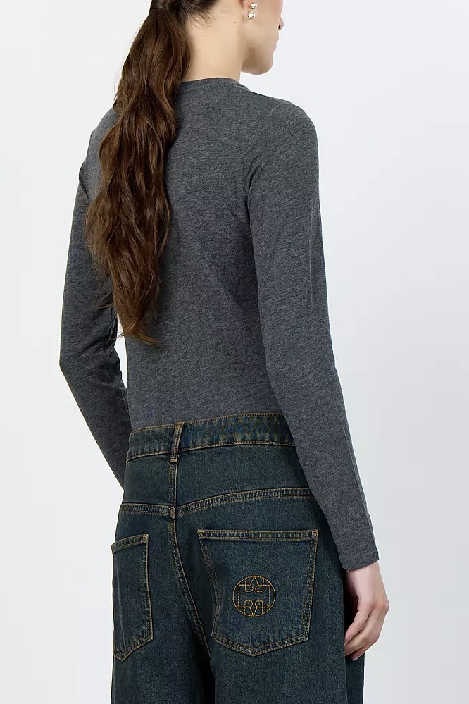 Levéte Room - Josephine 1 Top Dark Grey - 4