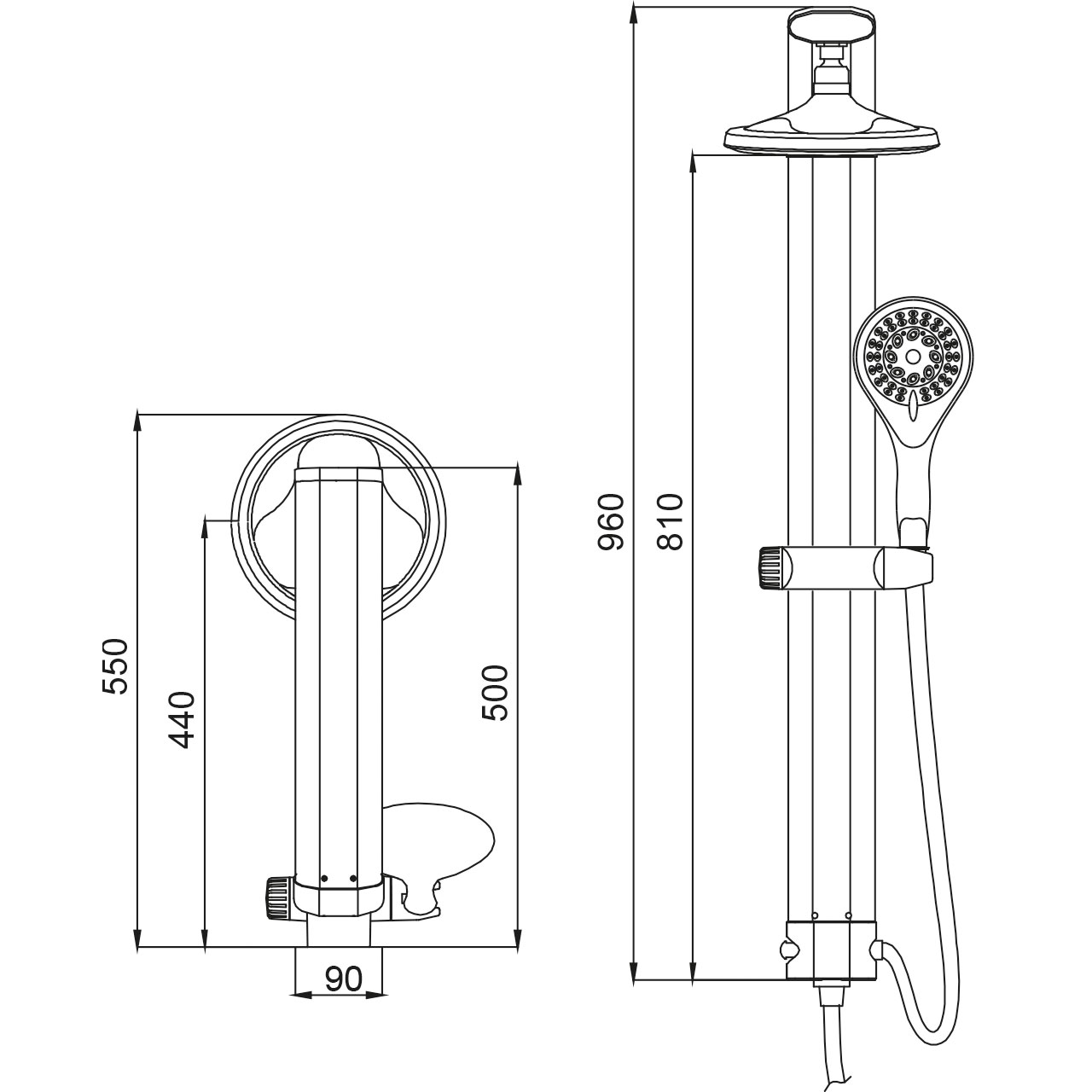 Duschy Duschpanel Ocean - 2