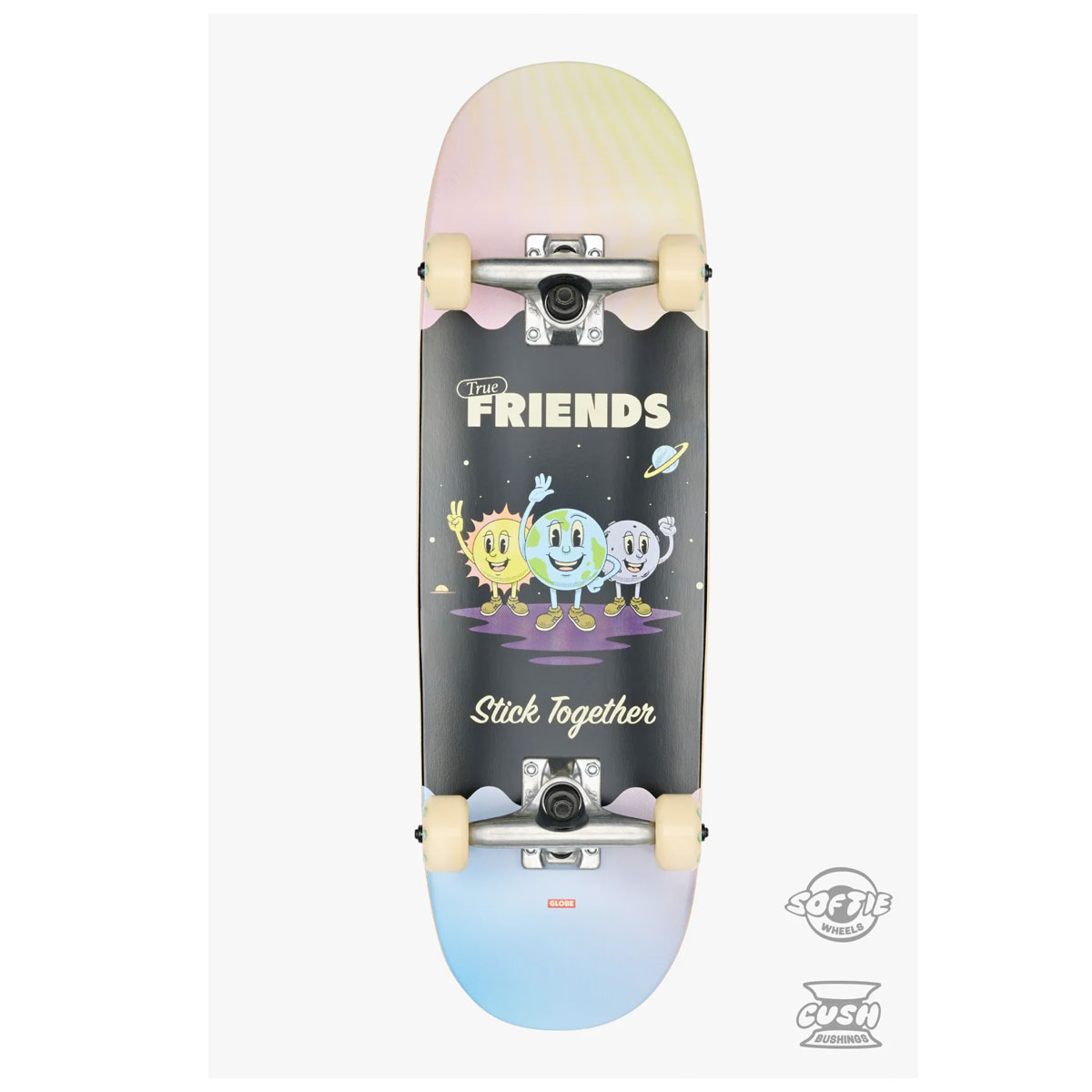 Globe Skateboard komplett 7.9 Mini wide true friends