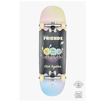 Globe Skateboard komplett 7.9 Mini wide true friends