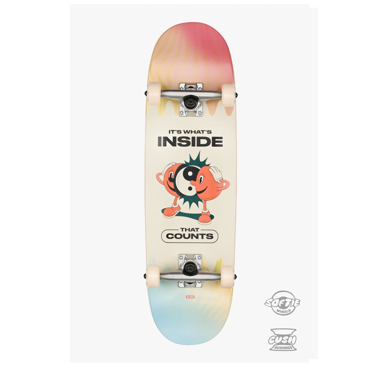 Globe Skateboard komplett 8.25 Mid wide inner balance