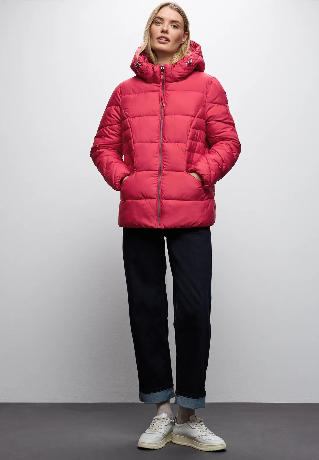 Short Padded Jacket - Red - Street One