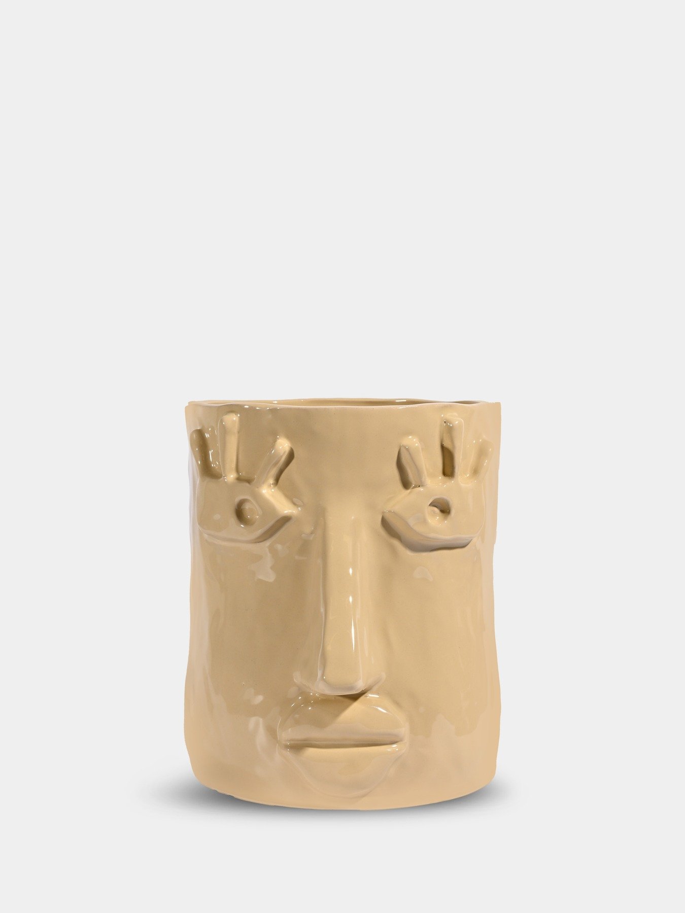 Kruka  Facy L beige, Byon