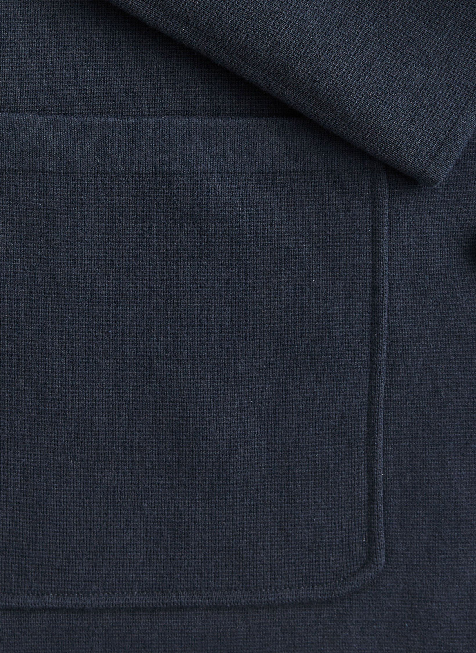 Morris - Jake Knitted Blazer - Old Blue - 4