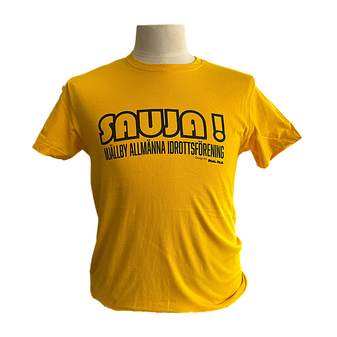 Mjällby AIF T-shirt gul Sauja