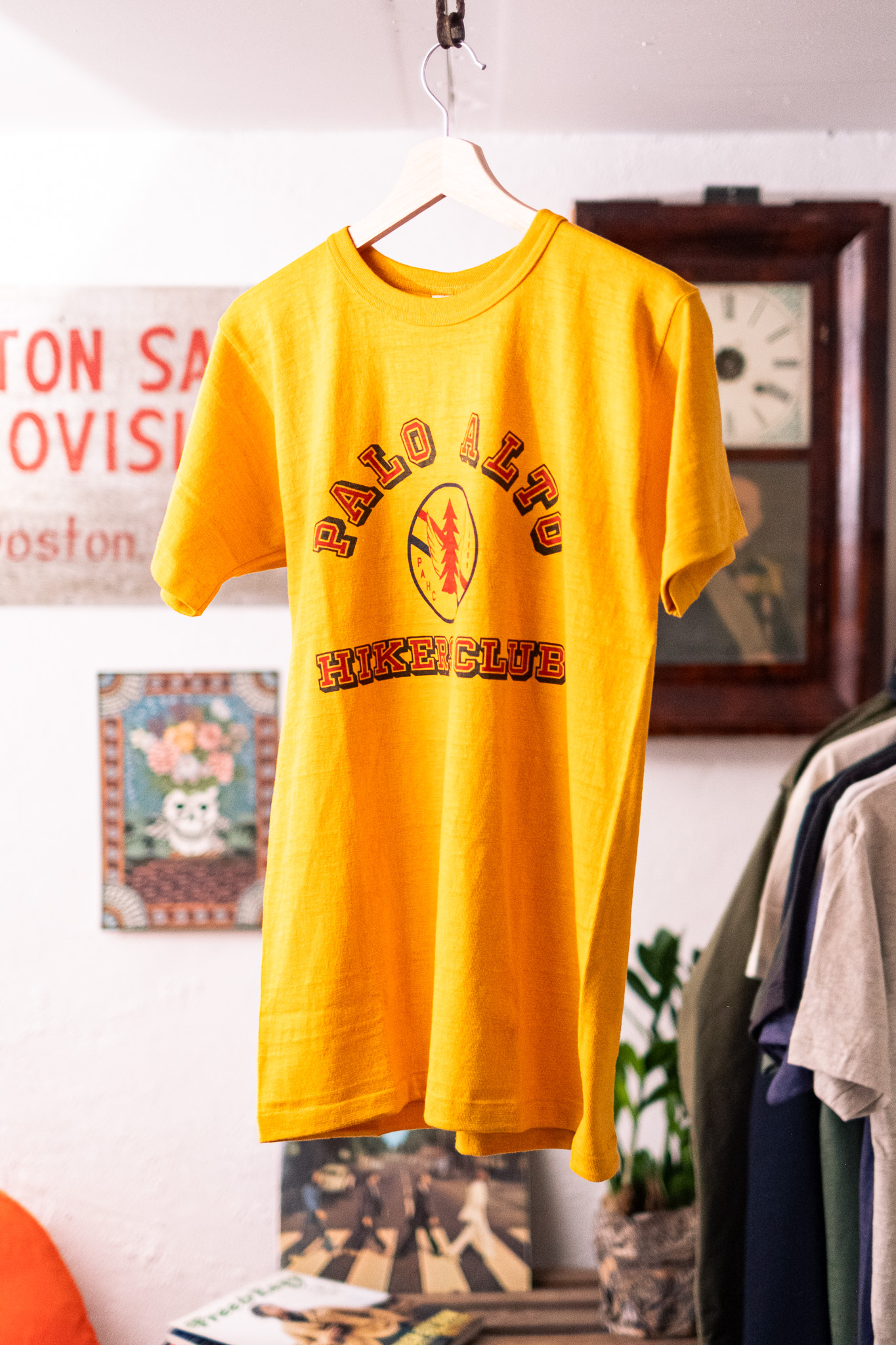 Warehouse X John Gluckow - Palo Alto T-Shirt Deep Gold