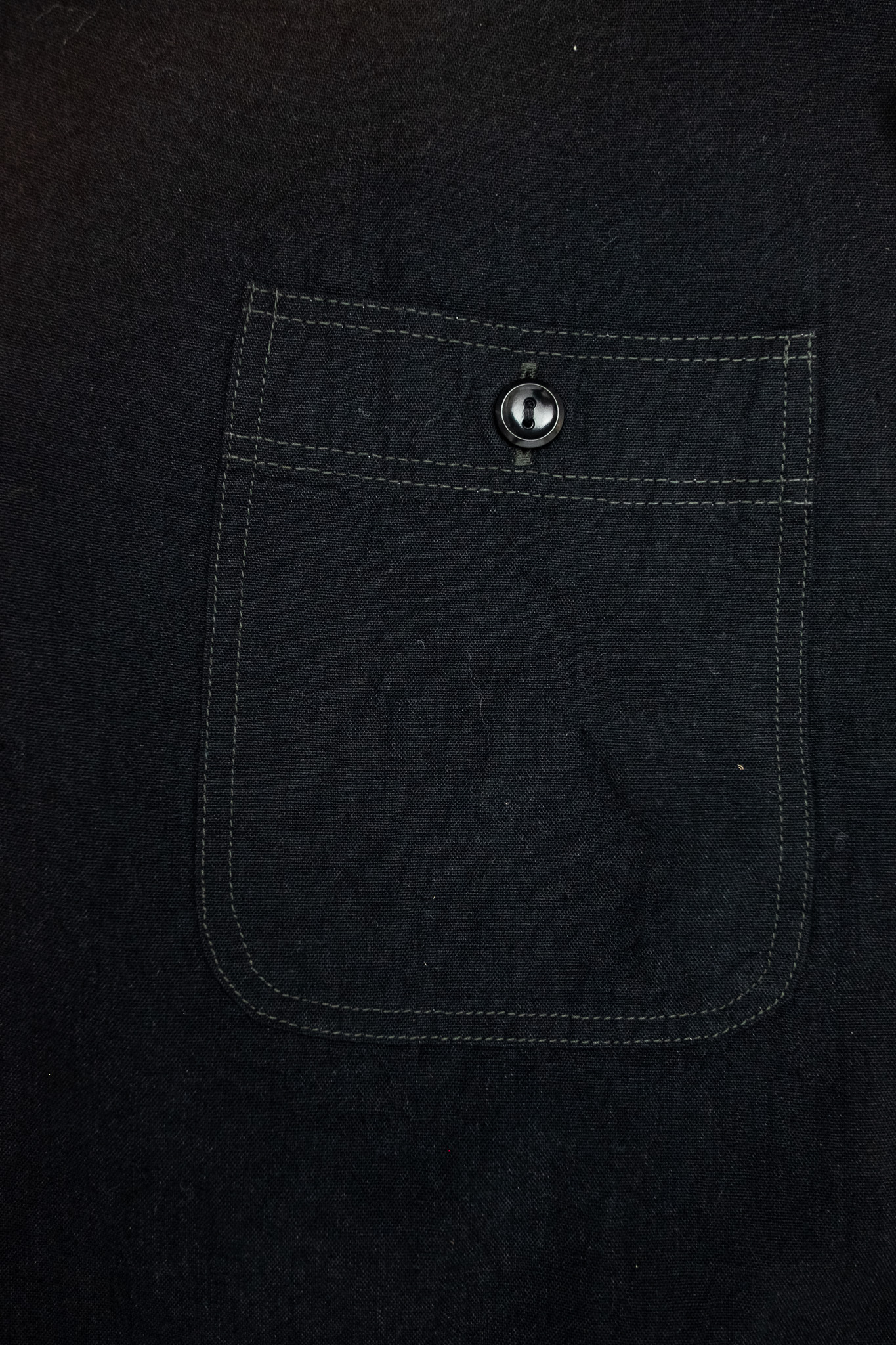 Buzz Rickson’s - Willam Gibson Collection Black Chambray Work Shirt - 5
