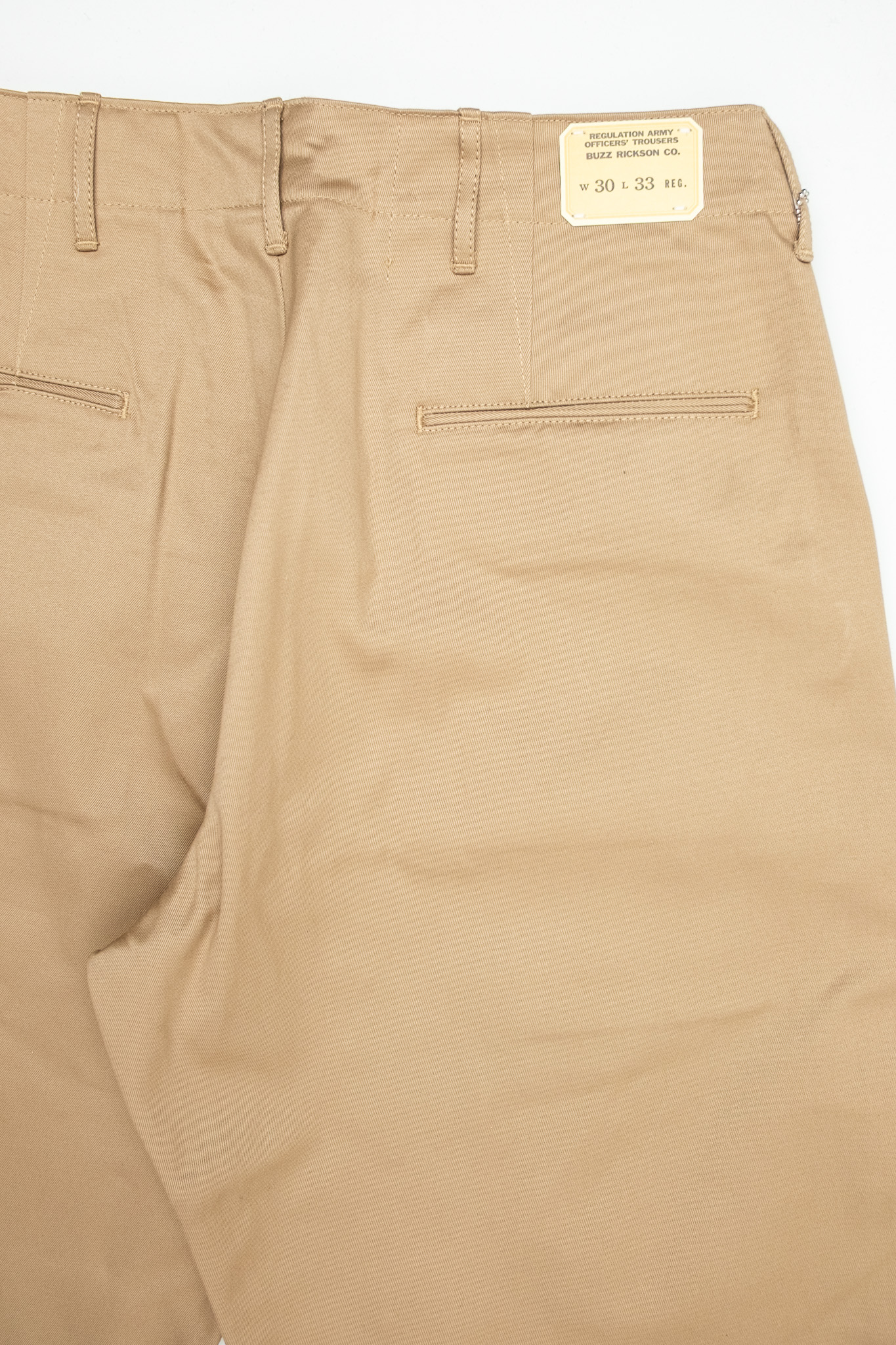 Buzz Rickson’s - Early Military Chinos 1945 Model Beige - 6