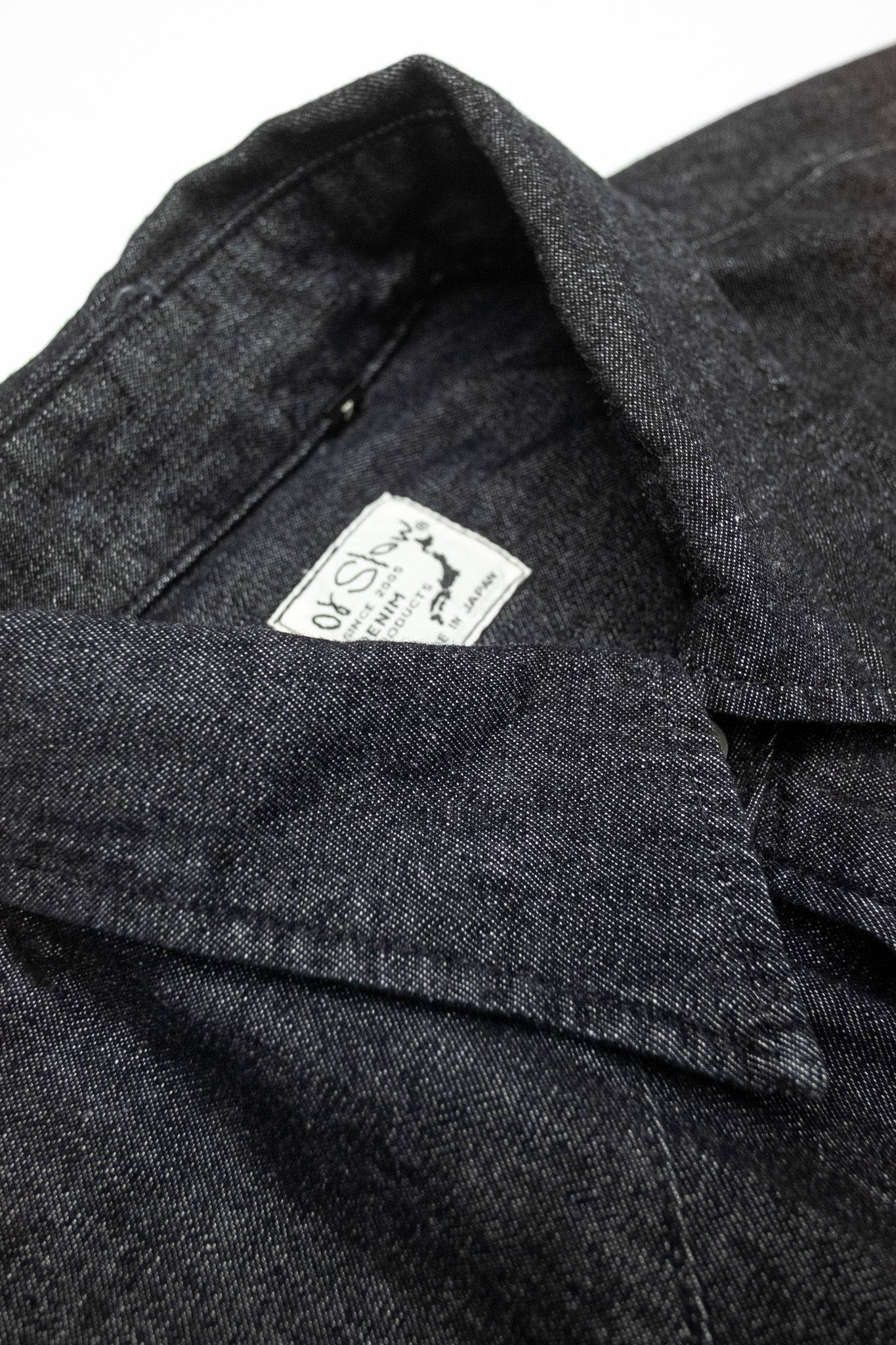orSlow - Black Denim Western Shirt - 4