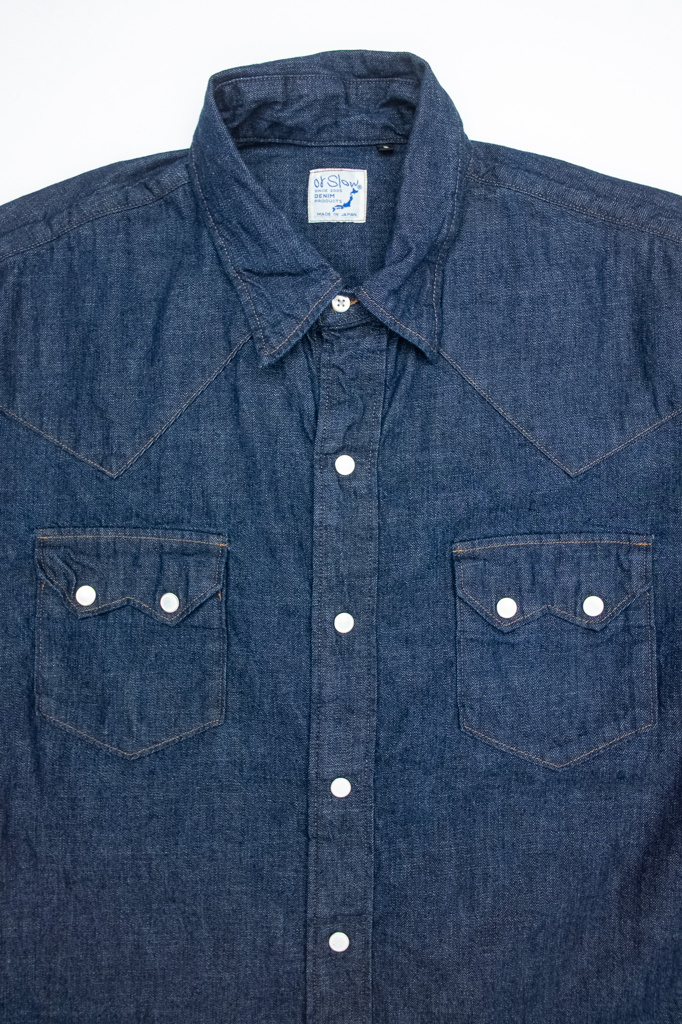 orSlow - Denim Western Shirt - 3